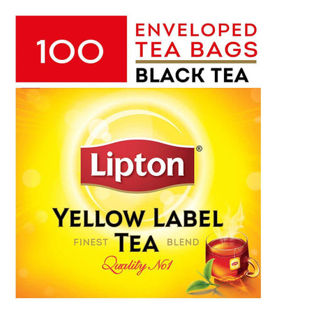 Lipton Yellow Label Tea - Enveloped Tea Bags - Catering Pack