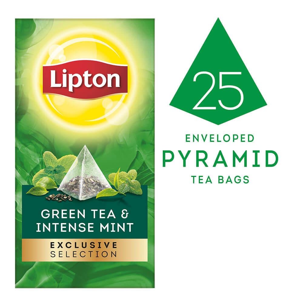 LIPTON Exclusive Selection Green Tea & Intense Mint Tea